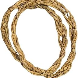 BRAINCORD Tulsi Mala 6 Layer Original Certified Handmade Sacred Necklace for Devotees – Ideal for Daily Puja, Temple & Bhakti Use-image-2