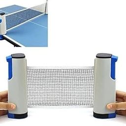 Table Tennis Net Adjustable Table Tennis Net with Push Clamps, Portable TT Net (Multi-Color)-28