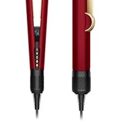 [Limited Edition] Dyson Airstrait Hair Straightener [Red Velvet & Gold] | Straightens with Air | No Hot Plates, No Heat Damage | Wet-to-Dry Straightener | Combines Drying & Straightening in One Step | Saves Time | Wet & Dry Modes | Suitable for All Hair Types | 2-Year Warranty-image-98