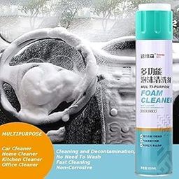 KD ZONE Foaming Car Interior Cleaner Multipurpose Foam Cleaner Spray | Car Seat/Exterior & Interior/Shoes/Sofa Cleaning Spray (650 ml) - Reduces Musty Odors, Yellow Stains-image-23