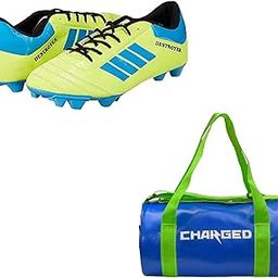 Charged Sports Bag Adena Blue With Gowin Football Shoe Destroyer Cyan Size-9-image-51