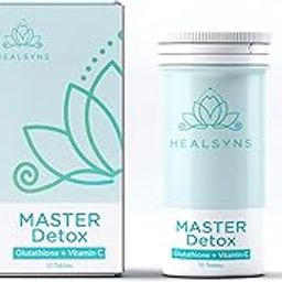 Master Detox | 600mg L-Glutathione + 400mg Vitamin C | Antioxidant to De-stress | Orange Flovour | Supports Liver Health | Promotes Mitochondria Energy-15