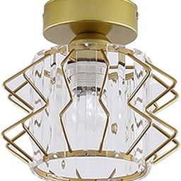 MYADDICTION Nordic Style Crystal Ceiling Light E27 Base for Balcony Entryway Living Room D-85