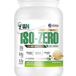 WN World Nutrition Dynamic ISO-ZERO: Premium 100% Whey Protein Isolate with Zero Carbs, Zero Sugar, and Zero Fat – Advanced Recovery Formula with 6.6g BCAAs and 5.2g Glutamine – Creamy Vanilla 1kg-image-30