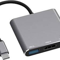 Battony USB C Multiport AV Adapter with 4K HDMI Output USB 3.0 Port & USB-C Fasting Charging Port Compatible for MacBook Pro M1/16-20 Air M1/18-20 Ipad pro iMac and Other usbc Devices-12