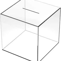 UJEAVETTE Acrylic Money Saving Box 15cm Creative Money Box for Bedroom Office Children-image-51