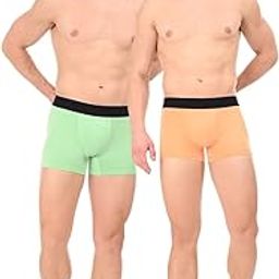 Men’s Boxer Briefs - Solid Cotton Lycra Spandex | Comfortable & Breathable Underwear-picture-31