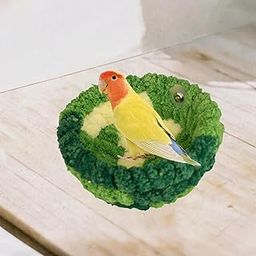 CALANDIS™ Warm Bird Nest Cute Self Warm Parrot Cage Nest for Budgie Blue Bird Lovebird Green S | Birdhouses | Bird & Wildlife Accessories | Yard, Garden & Outdoor Living-image-59