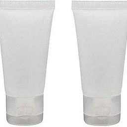 Hunky Dory 50ml Travel Bottles, Unbreakable, Leakproof Refillable Travel Containers, Squeezable Travel Tube Sets Cosmetic Toiletry Containers for Shampoo Lotion Soap Use (Pack of 2)-47