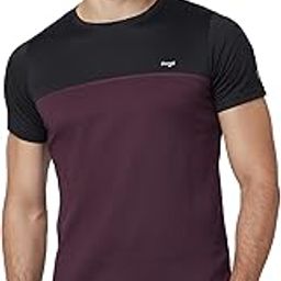 Men Instadry Polyester Dryfit Round Neck Sports Tshirt for Badminton, Running Activity, Casual Stripe Tshirt for Men's, Regular Fit Gym Wear Tees, Half Sleeve Tshirt for Men for Exercise-image-42