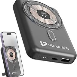 UltraProlink 10000mAh Wireless Magnetic Power Bank | 22.5W USB Output | Juice-Up Mag 3 | QC-PD-PPS Support | Mag-Safe Charging for iPhone Series 15,14,13 | Made in India | Kick Stand | UM1114-image-29