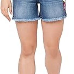 Jeans Ladie's Board Shorts (PL204388J67_MED Light Indigo_26)-image-73