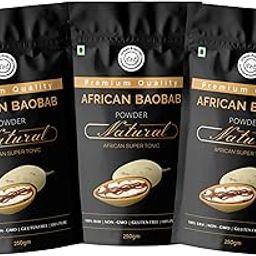 Urban Prakriti African Baobab Powder (250g, Pack of 3) | Vegan Superfood for Men and Women | Best for the Gut Health, Immunity & Skin | Rich in Dietary Fiber, Vitamin C | Source of Potassium, Iron-image-26
