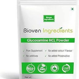 Bioven Ingredients Glucosamine HCL Powder, Pure Supplements, No Filters/Binders, (Gram, 125, gram)-picture-25