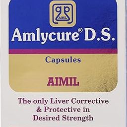 AIMIL Amlycure D.S. Capsule for Total Liver Support| Cleanse and Detox| Protects Cells & Enzymes| 20 Capsules-27