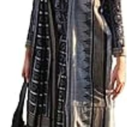 Calligraphy & peacock finest tiedye ikat Temple architecture Saree-image-40