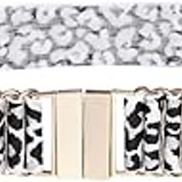 Women Canvas Stretchable Abstract Printed Belt-image-23