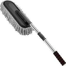 Vivatra Super Soft Microfiber Car Cleaning Brush - Ideal Mop Duster, Exterior Car Duster with Extendable Handle - Multipurpose Dust Cleaner for Home, Kitchen, Office (Big)-image-68