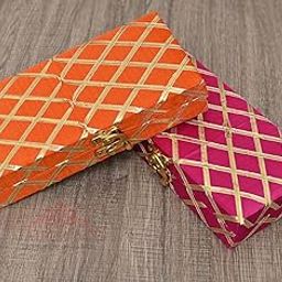Jaipur Ace Decorative Cash, Shagun, Gift, Jewellery, Money Box Envelop Wedding Gift Assorted Color (Pack of 5)-picture-7
