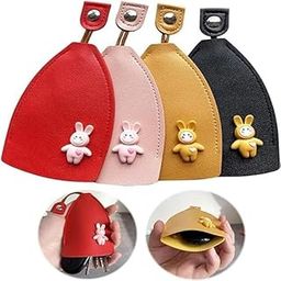 Car Key Case Leather Creative Pull Out Cute Large Capacity, Cartoon Pull Type Key Bag Super Large, Portable Car Key Protective Bag, Car Key Case Divine Power Key Storage Holder Bag-picture-32