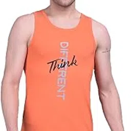 dollar Men Cotton Casual Assorted Any Color Printed Tank Top Vest (Pack of 1)-picture-42