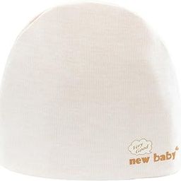 Newborn Baby Fetal Cap, Pure Cotton Double Layer Comfortable Hat for 0 to 3 Months - Unisex-image-22