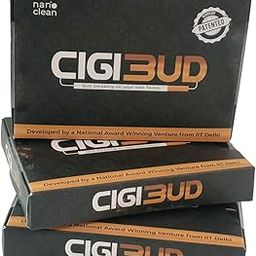 Cigibud filters | Technology Reusable Anti Smoking Filters for Quit Smoking | Reduce Tar & Smoke | As Seen on Shark Tank- Green Color | 90 Filters-image-12