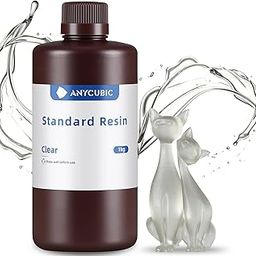 ANYCUBIC 3D Printer UV Resin 405nm Rapid Photopolymer for Photon/S Liquid 3D Resin Universal High Precision for LCD/DLP/SLA 3D Printers (1L Clear)-11