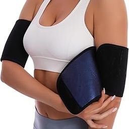 Dokelovy Sauna Arm Sleeves for Women & Men, Adjustable Sweat Arm Trimmer Toning Bands Arm Fat Reducer for Workout Gym 2-Pack-image-73