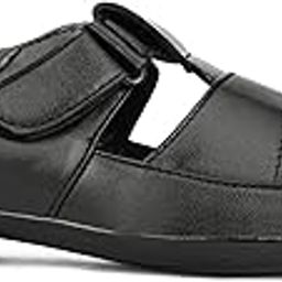 Maxx Shoes Men's Stylish Black Formal Sandals | Comfortable & Durable Office Wear SAN_003-image-53
