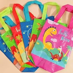 Tera13 Dinosaur Gifting Bags For Return Gifts (10 Pcs) Carry Bag For Kids Multipurpose Bag, Birthday Return Gifts Carry Bag For Boys-76