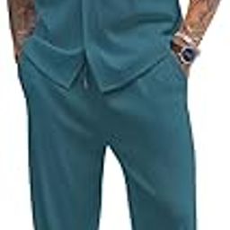 Men Training Suit Solid Polyester Summer Co-Ord Set With Polo Neck-image-34