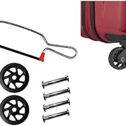 Replacement Repairing wheels for Suitcase- (Wheels & Cutter)- (4 pics Set) - Black Colour-picture-46