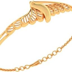 Womens 14Kt (585) Yellow Gold Beautiful Bird Bracelet For Women & Girls - 3.1 Grams-image-22