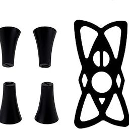 Metal Craft Automobile 4 Silicon Cap 1 Silicone Band for X Grip Mobile Holder-20