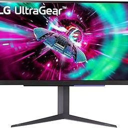 LG 27" Ultragear 4K UHD (3840x2160) IPS Gaming Monitor 27GR93U, 1ms, 144Hz, VESA DisplayHDR 400, DCI-P3 95% (Typ.), NVIDIA G-SYNC, AMD FreeSync Premium, HDMI, DP, HP Out, Tilt/Height/Pivot, Black-picture-16