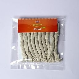 Hem Aradhana White Janeu | Pure Cotton Sacred Thread | Traditional Design | Skin-Friendly | Comfortable Fit | High Durability | Easy Maintenance | Ideal for Indian Rituals-image-42