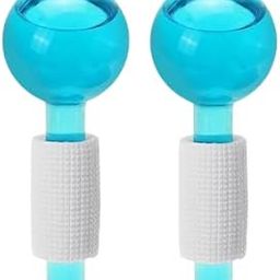 VIHAA Facial Massage Ice Ball Roller Cooling Beauty Crystal Globes For Face And Eyes Puffiness Relief Skin Tightening Anti Aging Ice Globes Massager Tool For Face Care (Multicolor)-image-14
