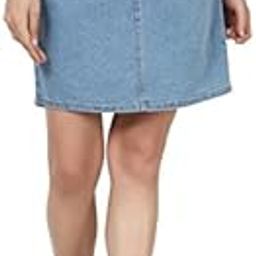 Women's Above Knee-Length Denim Skirt-image-10