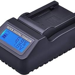 Power Smart LP-E10 Battery Charger Compitable for Canon EOS 1100D 1200D 1300D, Rebel T3 T5 T6, Multifunction Digital Charger with USB Output LCD Fast Auto Cut Camera Battery Charger-image-28