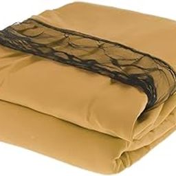 Milaan Fitted Valance Sheet Ruffled Bed Bed Wrap Skirts Hotel Home 220x180cm-image-6