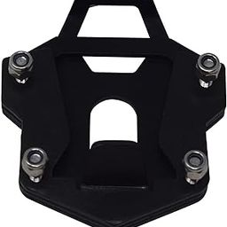 B.K ACCESSORIES Side Stand Extender Black Compatible for RE Himalayan Strong Material-21