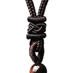 JOVIVI Healing Crystals Necklace Natural Red Tiger Eye Lucky Blessing Protection Chakra Beads Stone Pendant for Women Men Adjustable-image-12