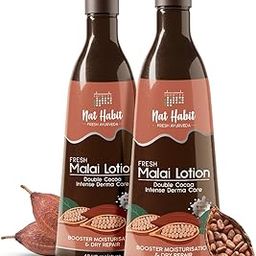 Nat Habit Double Cocoa Body Lotion,Body Cream, Cold Cream For Extreme Dry Skin, 48 HR Moisture, Cocoa Butter, 250 ml (Pack of 2 X 250ml)-3