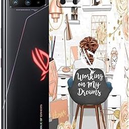 AtOdds Mobile Skin Sticker Wrap | Compatible for ASUS ROG 3 | Scratchproof Matte Finish | Full Coverage for All Sides & Camera Protection (Dreams)-image-19