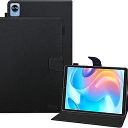 TGK Leather Flip Cover for Realme Pad Mini 8.7 Inch Case Tablet with Pencil Holder, Black-image-25