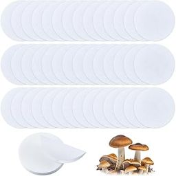 GORGECRAFT 150Pcs 3 Speeds Quantitative Filter Paper 70mm Diameter Synthetic Filter Discs Slow Flow/Medium/Fast Speed Wide Mouth Size Funnel Filter Paper for Buchner Funnel Mushroom Cultivation-image-17