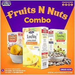 Lucky China Grass Fruit n Nuts Combo (Pista+Badam+Mango) 300g-picture-18