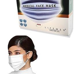 LIFEMED Medical Face Masks | Disposable Surgical Masks with 3-Layer Protection, Breathable and Comfortable for Daily Use (Box of 50 Masks)-picture-19