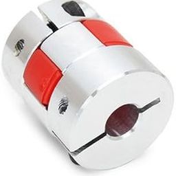 Techtonics Aluminium Flexible Spider Shaft Coupling Bore 5x8mm-image-4